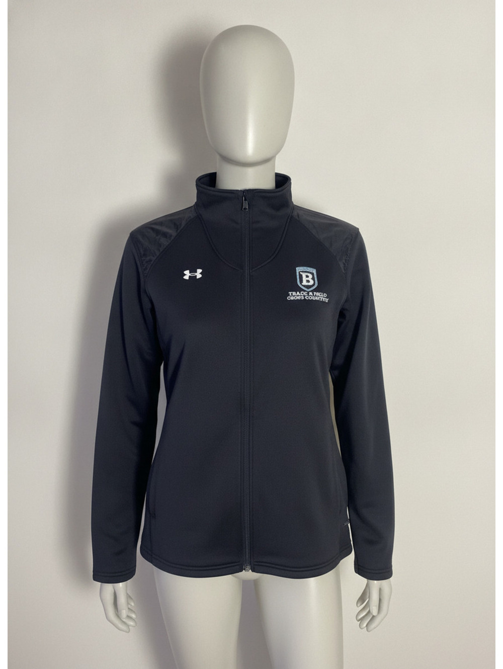 Under Armour Bentley Track & Field Cross Country Black Jacket Medium